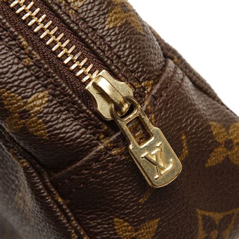 louis vuitton pochette trousse toilette brown monogram|trousse toilette louis vuitton.